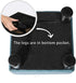 13" Homebeez Small Footstool Leathaire Fabric Ottoman Footrest Modern Home Living Room Bedroom Square Stool with Padded