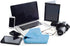 Norpro 15.75 by 15.75 Inch Microfiber Cloth - Set of 3 in Blue, Yellow, and Green