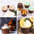EUSOAR 100pcs 3.5 oz Aluminum Foil Cupcake Ramekins, Muffin Liners, Little Foil Cups for Baking