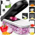 Fullstar Vegetable Chopper, Cheese Slicer, Food Chopper with Container, Mandoline Slicer & Cheese Grater (6 in 1)