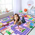 3x5 Car Rugs for Kids Toy Cars - Car Track Carpet for Boys Road Rug for Bedroom Road Map Carpet for Kids Toy Play Mat