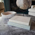 Set 2 ZICOTO of Beautiful Decorative Linen Books - Aesthetic Faux/Fake Books for Modern Home Decoration on Coffee