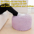 20x20x12 Inches Asuprui Pouf Ottoman Unstuffed Floor Pouf Ottoman Foot Rest Round Poof Seat Floor Bean Bag Chair