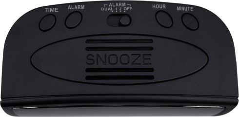 Equity by La Crosse 30229 LED Digital Alarm Clock, 0.9-Inch, Green