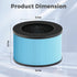 MK01 & MK06 True HEPA Filter Replacement for AROEVE MK01 MK06, ToLife TZ-K1 Air Purifier, 2 Pack