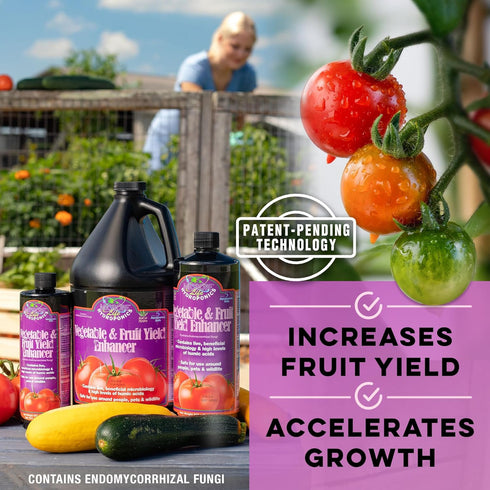 ML21346 32 oz Microbe Life Hydroponics Vegetable & Fruit Yield Enhancer