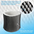 ANTOBLE Humidifier Filter Wick Replacements, 2 Pack for Holmes HWF65 HWF65PDQ-U, Replace Part # HWF65CS