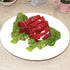 DinQ 10 Pieces Fake Lettuce Leaves Artificial Green Vegetables Plastic Realistic Salad for Holiday Home Kitchen Cabinet