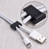 Hicarer 100 Pcs Adhesive Cable Clips Hooks for Outdoor String Lights, Wire Management Clips for Home Office
