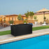 100 600D Black(49" 24" 25" Deck Box Cover, Outdoor Storage Box Cover for Gallon Deck Box &Outside Patio Storage Bench