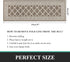 Pauwer Door Mat Indoor Entrance, 20"x59" Absorbent Dirt Trapper Welcome Mats, Washable Non Slip Runner Rugs for Hallway