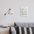Stupell Industries Cocktail Shot Menu Kitchen Drink Recipes, Designed by Daphne Polselli Wall Plaque, 10 x 15, Off- White