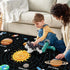3x5 Kids Carpet Outer Space Rug, Solar System Mat FT, Fun Game Boy Girl Kids Rug Carpet for Children Bedroom, Space