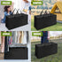 Folding Mattress Bag Waterproof - Black Heavy Duty Carry Case Fits up to 4 Queen Mattress for Tri-Fold Storage