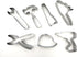 7 PC Tools Cookie Cutters Set High Grade 430 Stainless Steel Wrench, Hammer, Saw, Chainsaw, Pliers, Helmet, Drill