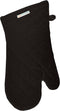 MÜkitchen MÜmitt Classic Herringbone Cotton Oven Mitt, Heat Resistant, Onyx