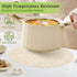 13-Inch Set 6, (6, Faux Leather Round Placemats of Waterproof Anti-Slip Dual Sided Place mats, Heat Resistant Washable