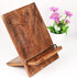 Wooden Cookbook Stand Cutting Board | Adjustable Recipe Holder with Pull-Out Stand