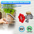 8inch 1/2'' 3/4'' Boltigen Freeze Proof Outdoor Water Faucet, No Lead Brass Anti-Siphon Frost Free Sillcock, Pex