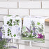 6 Pcs Herbs Kitchen Towels - Medical Herbs Dish Towels, Farmhouse Fresh Hand Towels, Gifts for Herb Lovers