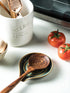 Spoon Rest with Handle, Blue and Green Cooking Spoon Holder for Countertop, Utensil Rest for Spoons, Ladles, Tongs,
