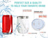 CHILLOUT LIFE 12 oz Stainless Steel Tumbler with Lid, Double Wall Vacuum Insulated Travel Cup