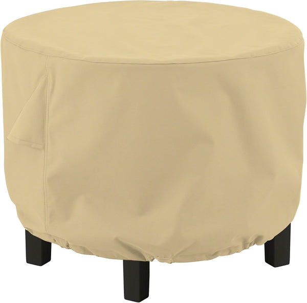 Classic Accessories Terrazzo Water-Resistant 36 Inch Round Ottoman/Coffee Table Cover