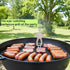natalieenati 4 PCS Funny BBQ Stand Man Hot Dog Holder-Reusable Stainless Steel Hotdog and Sausage Stand-Portable Hot