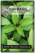 Sow Right Seeds - Sweet Large Leaf Thai Basil Seed for Planting
