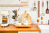 12" Counter (M:12"x7"x1.57") Medium Acacia Wood Riser Pedestal Stand Farmhouse Wood Display Riser for Kitchen