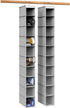 Simple Houseware 2 Pack 10 Shelves Hanging Organizer, Gray