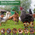 13.8 49 ROADPLUM in x ft Chicken Wire Fencing, Rustproof Galvanized Iron Chicken Wire Mesh for Pet Rabbit, Floral