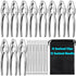 24 Pcs Crab Crackers and Tools, Heavy Duty Nut Crackers Seafood Tools