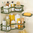 MAXIFFE 3 Pack X-Large Corner Shower Caddy with Soap Holder, Large Capacity