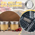 Tiangrid 8 Pack (2.76 Inch) Adjustable Spice Shaker Lids for Regular Mouth Mason Jars Stainless Steel Mason Jar