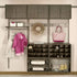 freedomRail 24-inch Rail for Closet System, Nickel