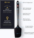 DI ORO Seamless Series Pro 14 Inch Extra Large Silicone Spatula - 600°F Heat-Resistant Rubber Spatula for Baking,