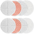 8 Pack Mop Pads Replacement Compatible with Bissell Spinwave 2124, 2039A, 2307,
