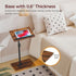 360 ETRB4501 MAHANCRIS TV Tray Table, Height Adjustable TV Trays with Swivel, Space-Saving Side Table for Couch