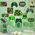 umoni Green 20Pcs Video Game Hanging Swirls Birthday Party Decorations, Gaming Ceiling Streamers for Game On Party