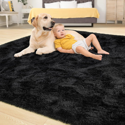 5x7 Tepook Super Soft Fluffy Rugs for Bedroom, Shag Area Rugs for Living Room, Modern Shaggy Rug Fuzzy Carpets