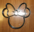 THEMED MAGICAL MOUSE COOKIE CUTTER, BOW HEAD FACE CARTOON CHARACTER, MADE IN USA PR530S