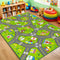 Car Play Rug City Life Traffic Road Kids Rug, Educational Road Carpet
