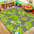 Car Play Rug City Life Traffic Road Kids Rug, Educational Road Carpet