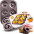 Donut Pan by Dohnuts, Premium 6 Cup Non-Stick Mini Doughnut and Bagel Maker