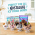 Nostalgia Electric Ice Cream Maker, Old Fashioned Soft Serve Machine, Aqua - 2 Quart