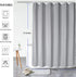 AooHome 75 Inch Long Shower Curtain, 72" Width, Durable Polyester Bathroom Curtain with Waffle Weave Plaid Design