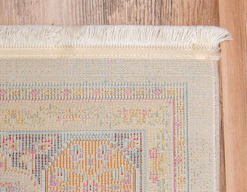 Unique Loom Baracoa Collection Area Rug - Marta, 2' 2" x 6' 1" Runner, Multi/Burgundy