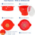 Silicone Microwave Popcorn Popper Bowl - 100% Pure Silicone, BPA-free, Reusable, Eco-Friendly