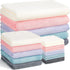 Mixweer 20 Pcs Bath Towel and Washcloths Set for Bathroom Includes 5